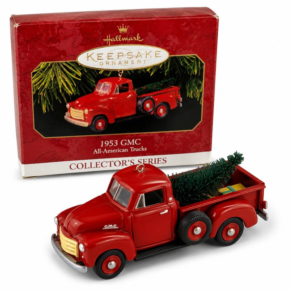 Vintage 1997 Hallmark 1953 GMC All-American Trucks #3 Keepsake Ornament